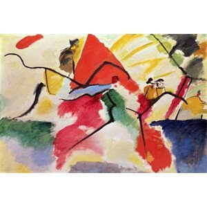 Wassily Kandinsky - Obrazová reprodukce Improvisation No. 5, 1911, (40 x 26.7 cm)