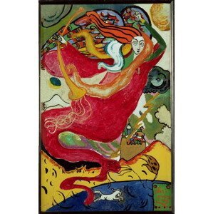 Wassily Kandinsky - Obrazová reprodukce St. Gabriel, 1911, (24.6 x 40 cm)