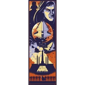 Plakát, Obraz - Star Wars: Epizoda III - Pomsta Sithů, (53 x 158 cm)