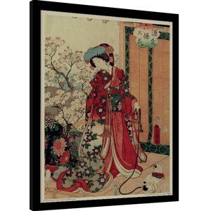 Obraz na zeď - Kunisada - History of the Prince Genji, Princess