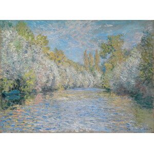 Monet, Claude - Obrazová reprodukce L'Yerres Near Montgeron; L'Yerres pres de Montgeron, (40 x 30 cm)
