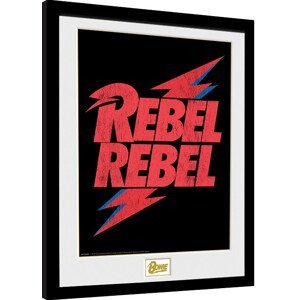 Obraz na zeď - David Bowie - Rebel Rebel Logo