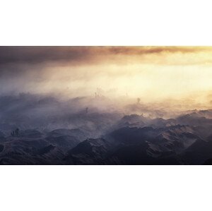Umělecká fotografie Land of Fog I, Rudi Gunawan, (40 x 22.5 cm)