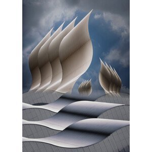 Umělecká fotografie The Sky Is the Limit, Henk van Maastricht, (30 x 40 cm)