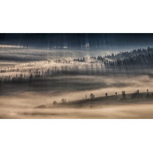 Umělecká fotografie Land of thousands shadows, Peter Svoboda, MQEP, (40 x 22.5 cm)