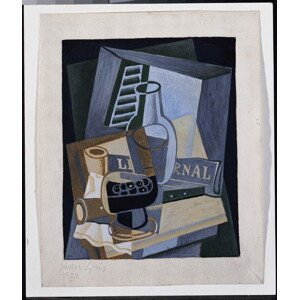 Gris, Juan - Obrazová reprodukce Still Life in Front of a Window, 1922, (35 x 40 cm)