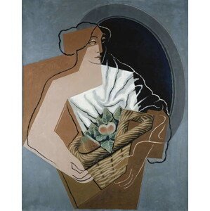 Gris, Juan - Obrazová reprodukce Woman with Basket, (30 x 40 cm)