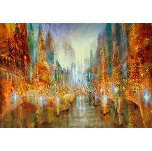 Ilustrace City of lights, Annette Schmucker, (40 x 26.7 cm)