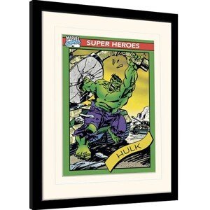 Obraz na zeď - Marvel Comics - Hulk Trading Card