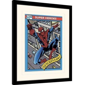 Obraz na zeď - Marvel Comics - Spider-Man Trading Card