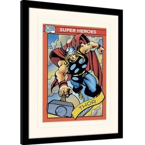 Obraz na zeď - Marvel Comics - Thor Trading Card