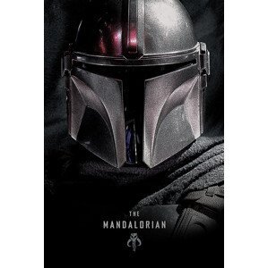 Plakát, Obraz - Star Wars: The Mandalorian - Dark, (61 x 91.5 cm)
