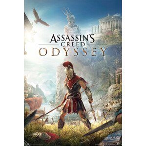 Plakát, Obraz - Assassins Creed Odyssey - One Sheet, (61 x 91.5 cm)