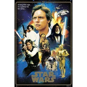 Plakát, Obraz - Star Wars - 40th Anniversary Heroes, (61 x 91.5 cm)