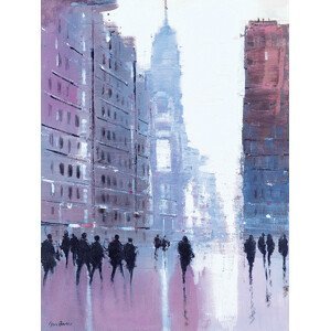 Obraz na plátně Jon Barker - Manhattan Reflections, (60 x 80 cm)