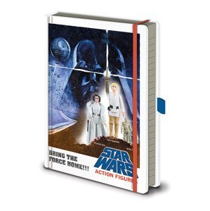 Zápisník Star Wars - Action Figures