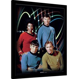 Obraz na zeď - Star Trek - Kirk, Spock, Uhura & Bones
