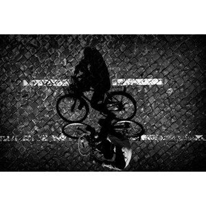 Umělecká fotografie Cycling with Dad..., Antonio Grambone, (40 x 26.7 cm)