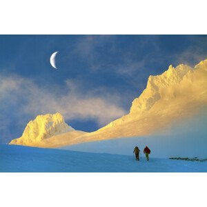 Umělecká fotografie Toward Frozen Mountain, William Lee, (40 x 26.7 cm)