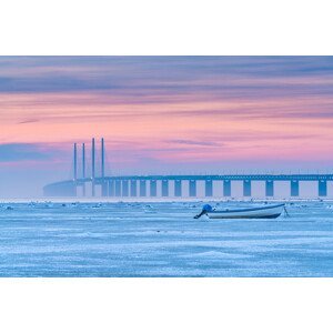 Umělecká fotografie Frozen sea, Jacek Oleksinski, (40 x 26.7 cm)