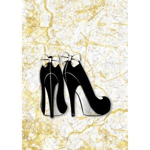 Ilustrace Marble Heels, Martina Pavlova, (30 x 40 cm)