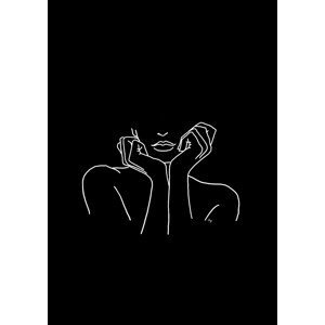 Ilustrace Thankful Black, Martina Pavlova, (30 x 40 cm)