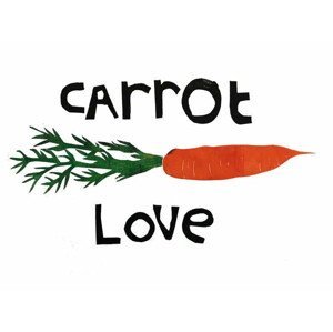 Thompson-Engels, Sarah - Obrazová reprodukce carrot love,2019, (40 x 30 cm)