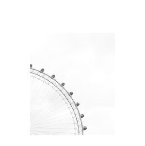 Ilustrace Ferris Wheel, Finlay & Noa, (30 x 40 cm)