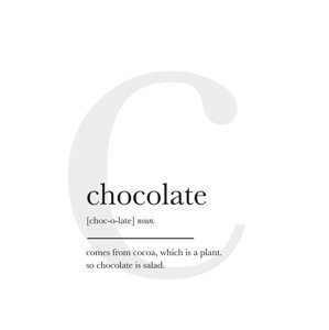 Ilustrace chocolate, Finlay & Noa, (30 x 40 cm)
