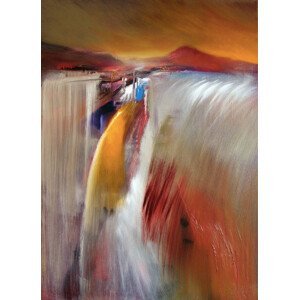 Ilustrace Waterfall, Annette Schmucker, (30 x 40 cm)