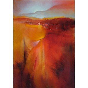 Ilustrace Red land, Annette Schmucker, (26.7 x 40 cm)