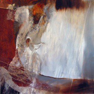 Ilustrace And the world remains outside, Annette Schmucker, (40 x 40 cm)