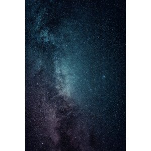 Umělecká fotografie Details of Milky Way of St-Maria with lilac-blue graded, Javier Pardina, (26.7 x 40 cm)