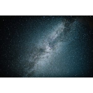 Umělecká fotografie Astrophotography of blue Milky Way IV, Javier Pardina, (40 x 26.7 cm)