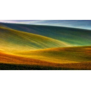 Umělecká fotografie Spring fields, Piotr Krol (Bax), (40 x 22.5 cm)
