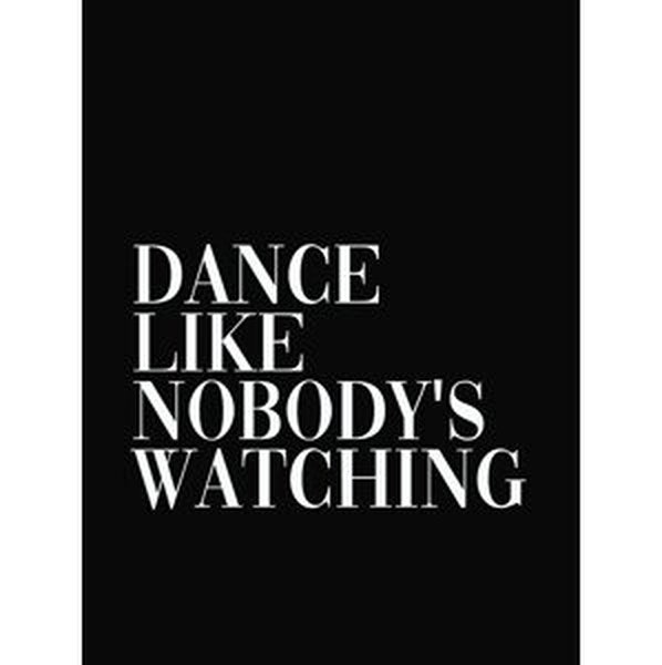 Ilustrace dance like nobodys watching, Finlay & Noa, (30 x 40 cm)