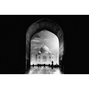 Umělecká fotografie Taj Mahal, Hussain buhligaha, (40 x 26.7 cm)