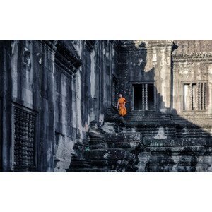 Umělecká fotografie The young monk, Gloria Salgado Gispert, (40 x 24.6 cm)