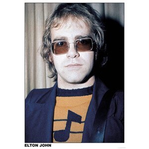 Plakát, Obraz - Elton John - London, (59.4 x 84.1 cm)