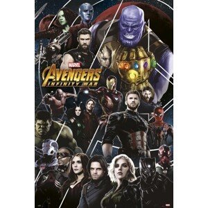 Plakát, Obraz - Avengers: Infinity War, (61 x 91.5 cm)