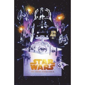 Plakát, Obraz - Star Wars: Epizoda V - Impérium vrací úder, 61x91.5 cm