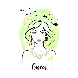 Ilustrace Cancer, Martina Pavlova, (26.7 x 40 cm)