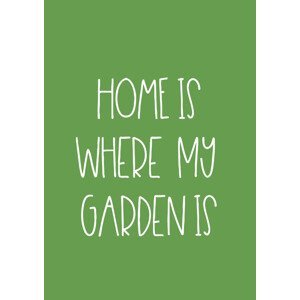 Ilustrace Garden green, Martina Pavlova, (30 x 40 cm)