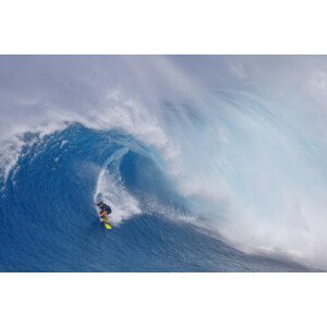 Umělecká fotografie Surfing Jaws, Peter Stahl, (40 x 26.7 cm)