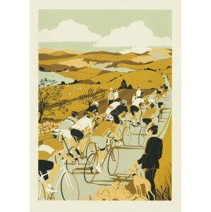 Southwood, Eliza - Obrazová reprodukce Tour de Yorkshire, (30 x 40 cm)