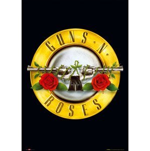 Plakát, Obraz - Guns'n'Roses - logo, (61 x 91.5 cm)