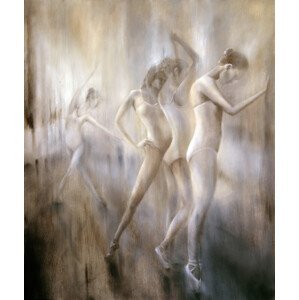 Ilustrace Dancers, Annette Schmucker, (35 x 40 cm)