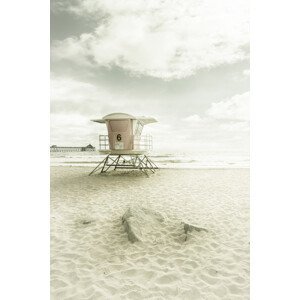 Umělecká fotografie CALIFORNIA Imperial Beach | Vintage, Melanie Viola, (26.7 x 40 cm)