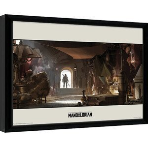Obraz na zeď - Star Wars: The Mandalorian - Entrance