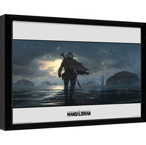 Obraz na zeď - Star Wars: The Mandalorian - Storm